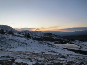 Cottonwood Pass Sawatch Range