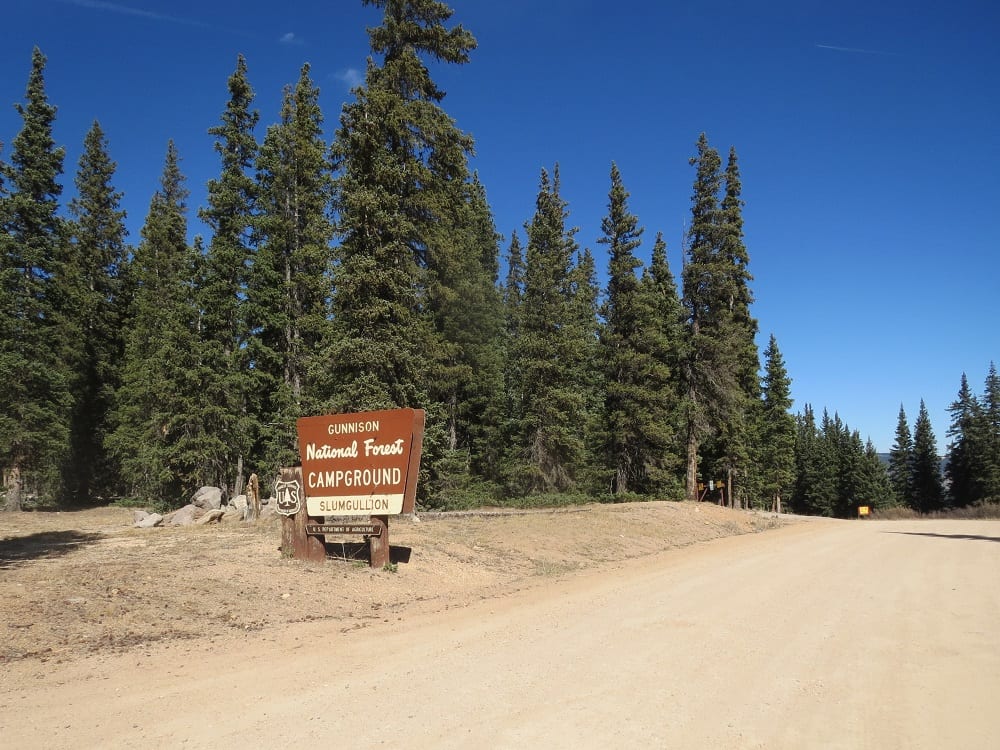 Slumgullion Campground
