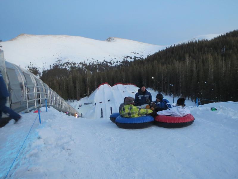 The world's largest mountaintop snow fort is back at Colorado's