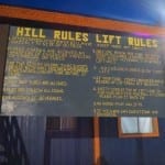 Fraser Tubing Hill Rules