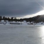 Evergreen Lake Ice Rink March