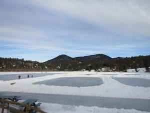 Evergreen Lake Hockey Rinks