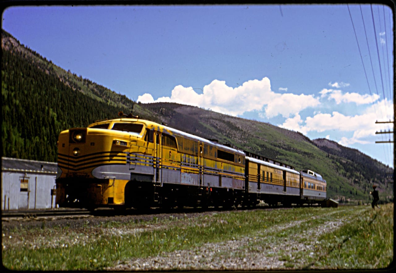 Colorado Railroads Historic Passenger Train Routes in CO
