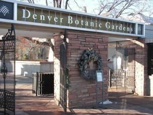 Denver Botanic Gardens York Street Entrance