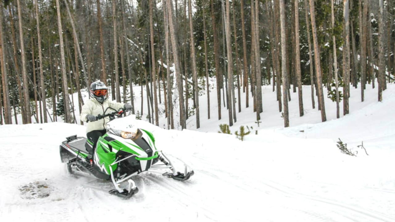 Snowmobiling Grand Lake Colorado