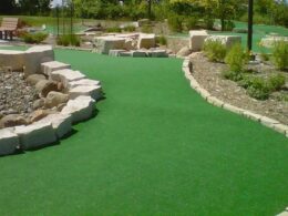 Outdoor Mini Golf Course