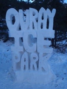 Ouray Ice Festival Sculpture