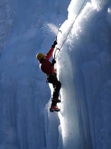 Ouray Ice Festival Climber