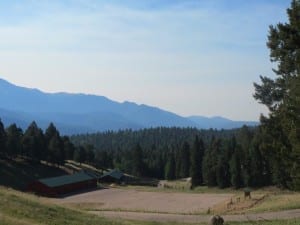 Mueller State Park Horse Stables