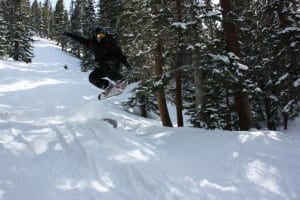 Loveland Pass Snowboarding Travis