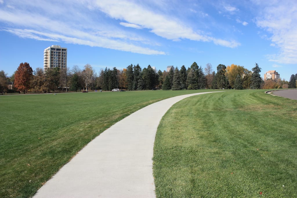 Cheesman Park Path