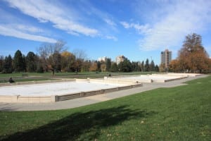 Cheesman Park Fountains