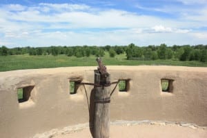 Bent's Old Fort Lookout Canon