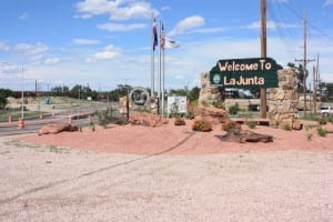 La Junta CO Welcome Sign