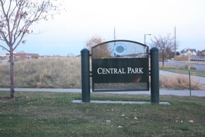 Central Park Stapleton Sign