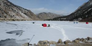 Georgetown Lake Ice Fishing