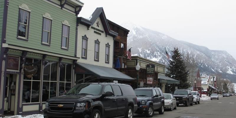 Pusat Kota Crested Butte CO