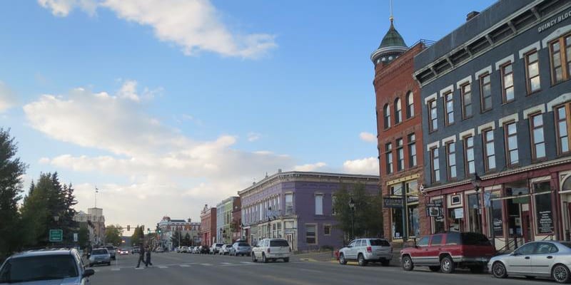 Pusat Kota Leadville CO