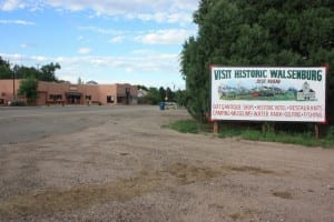 Walsenburg CO Welcome Sign