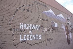 Walsenburg CO Highway Of Legends Mural