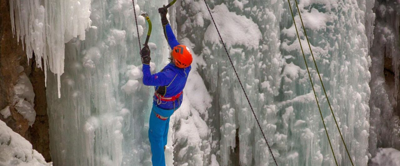 Ouray Ice Festival Climber