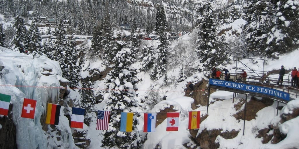 Ouray Ice Festival Ouray, CO 2025 January Climbing Competition