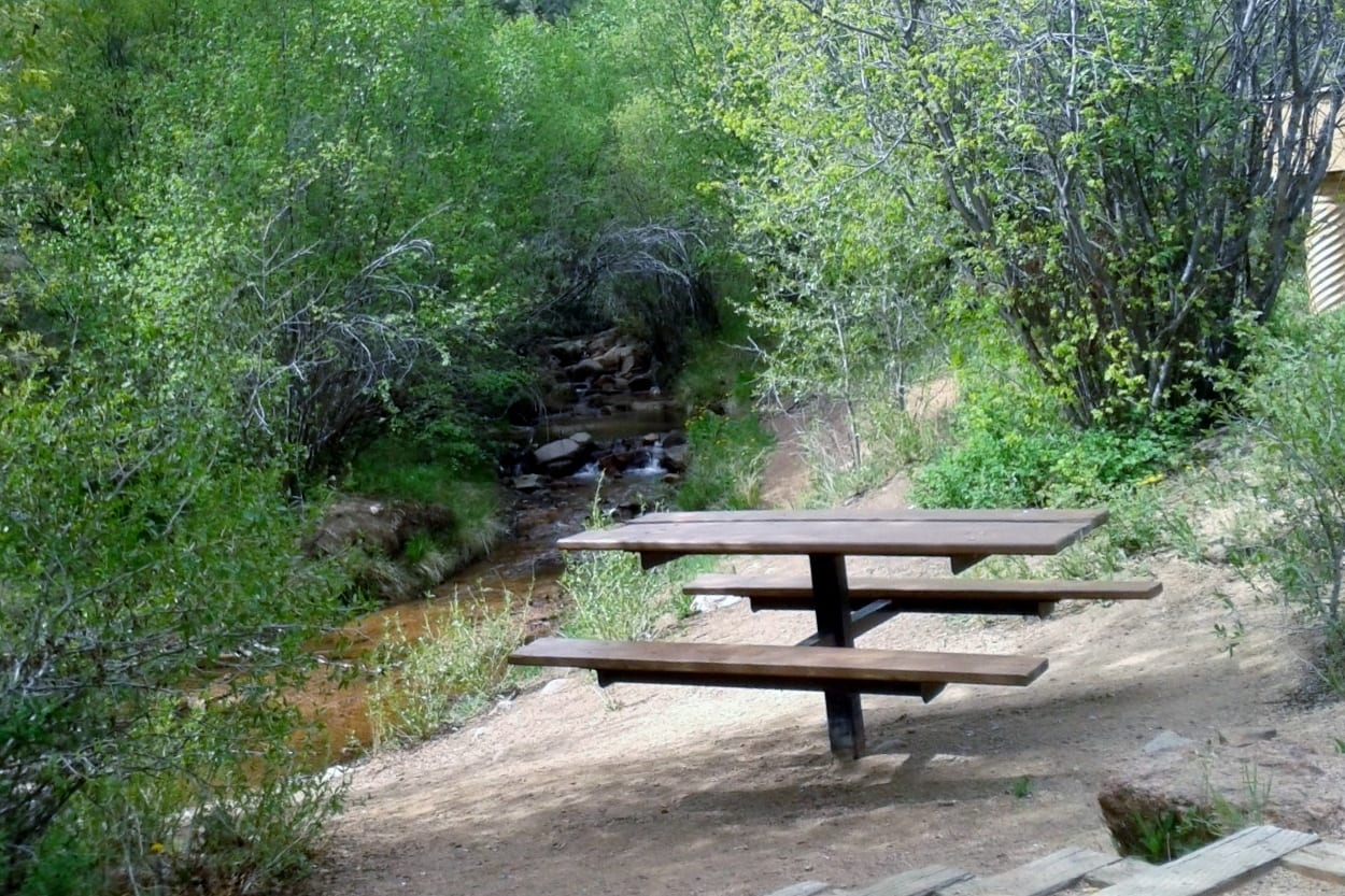 Bear Creek Canyon Park Picnic Table