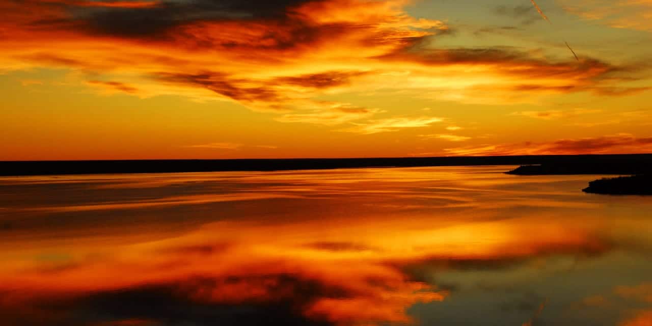 John Martin Reservoir Sunset