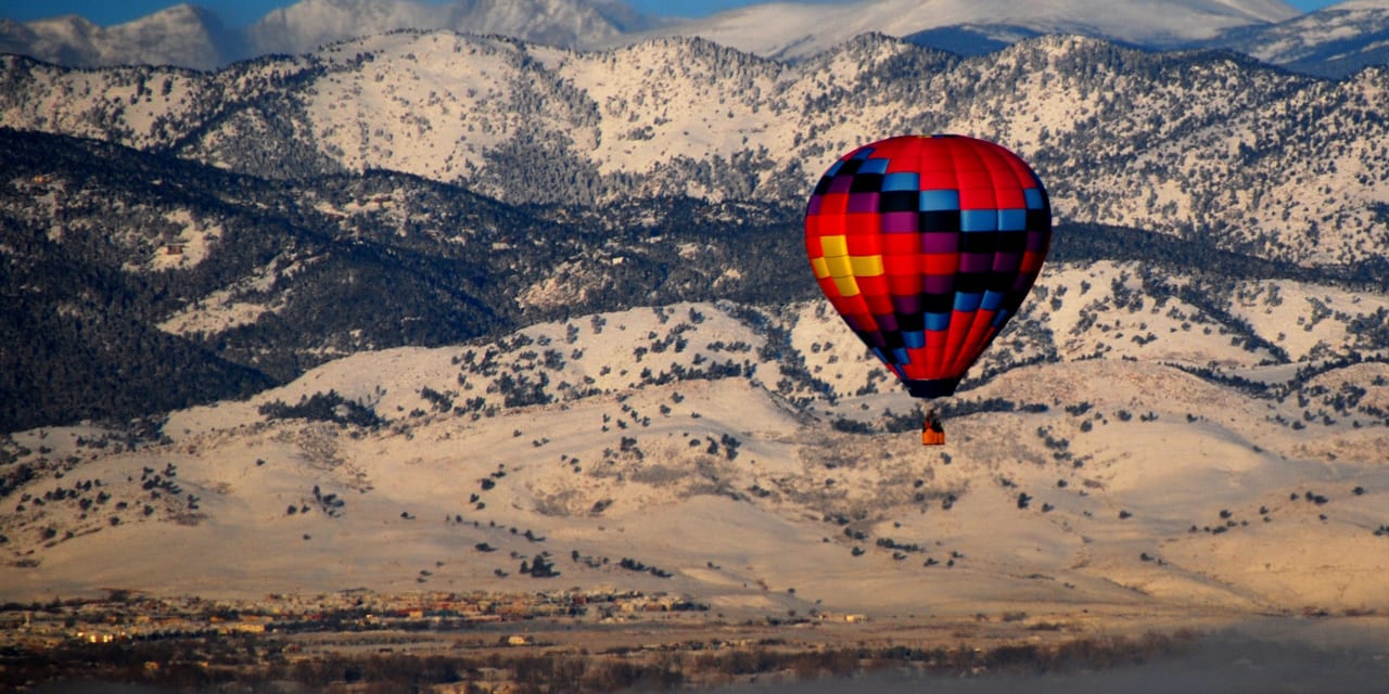 Boulder County Hot Air Balloon