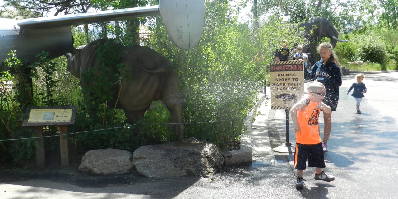 Cheyenne Mountain Zoo Rhino Spray