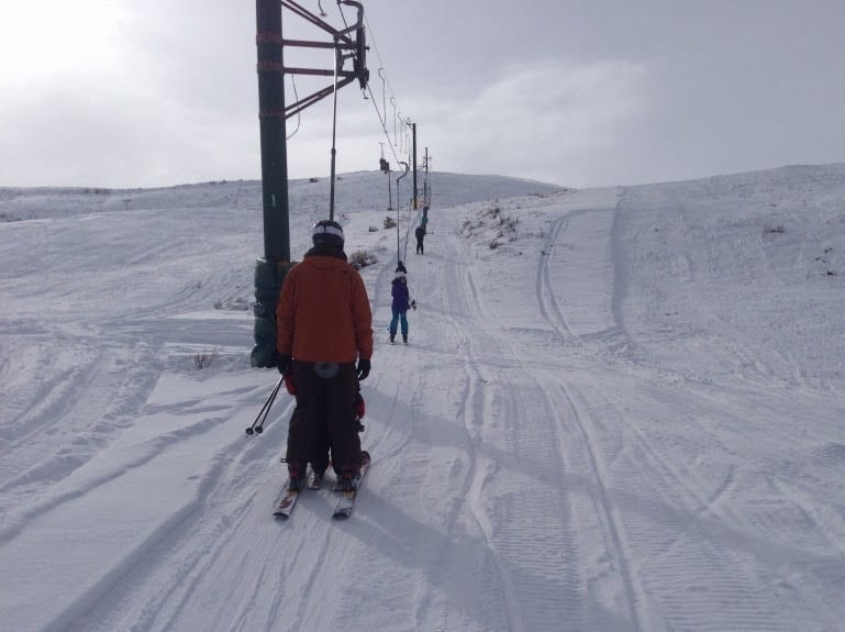 Area Ski Bukit Cranor Gunnison