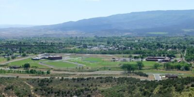 Cedaredge Colorado From Cedar Mesa