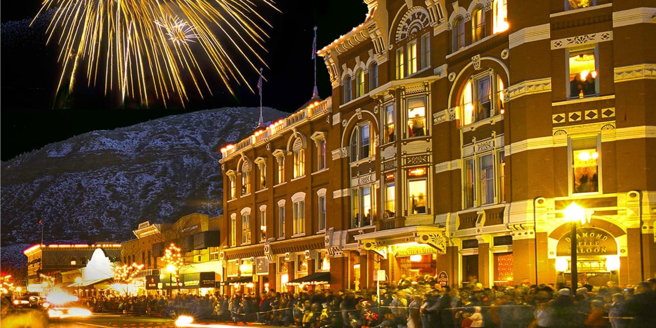 Downtown Durango Fireworks Snowdown