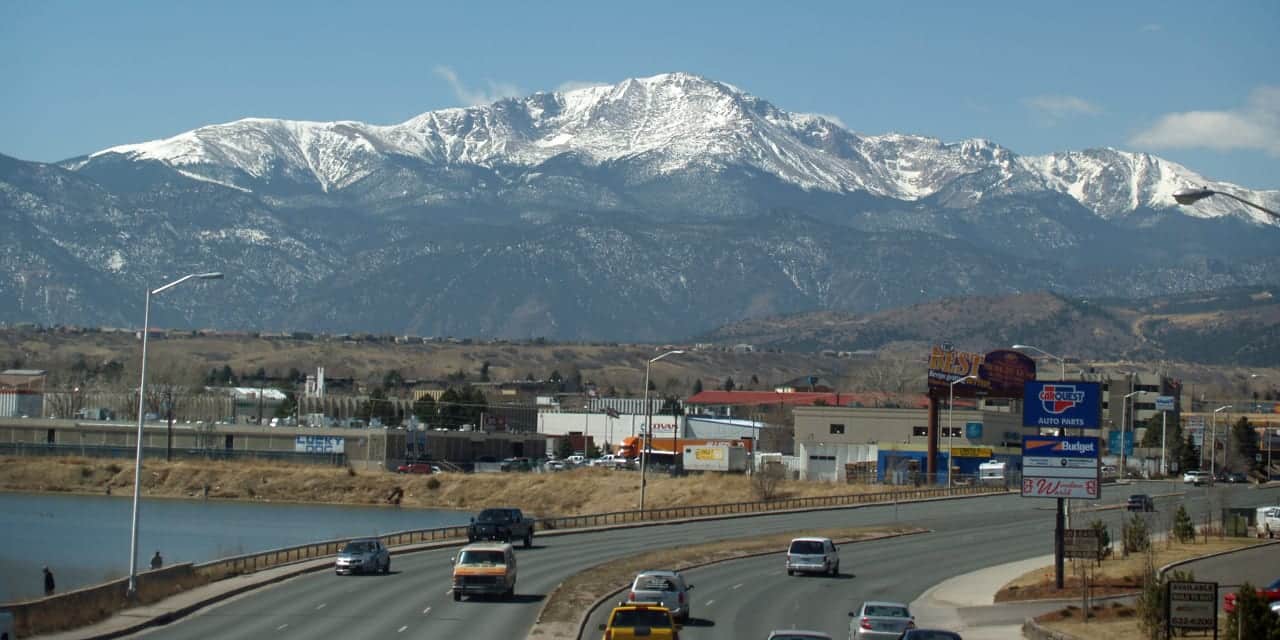 El Paso County Pikes Peak Colorado Springs