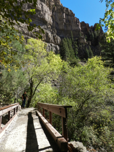 Hanging Lake Trail Bridge