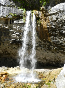 Hanging Lake Waterfall