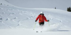 Kate Howe Skiing Snowbird