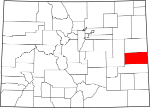 Cheyenne County Colorado Map