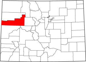 Garfield County Colorado Map