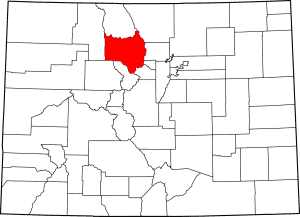 Grand County Colorado Map