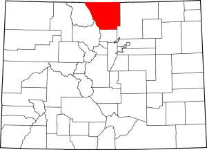 Larimer County Colorado Map