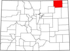 Logan County Colorado Map