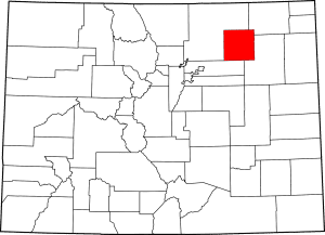 Morgan County Colorado Map