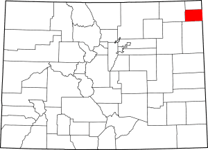 Phillips County Colorado Map