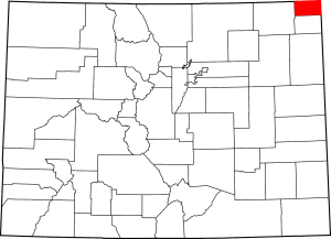 Sedgwick County Colorado Map