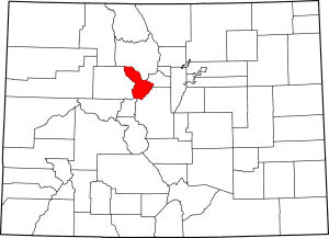 Summit County Colorado Map