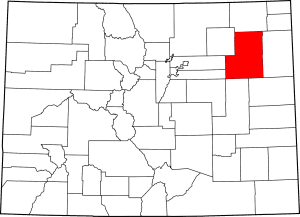 Washington County Colorado Map