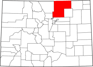 Weld County Colorado Map