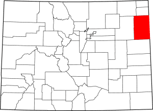 Yuma County Colorado Map