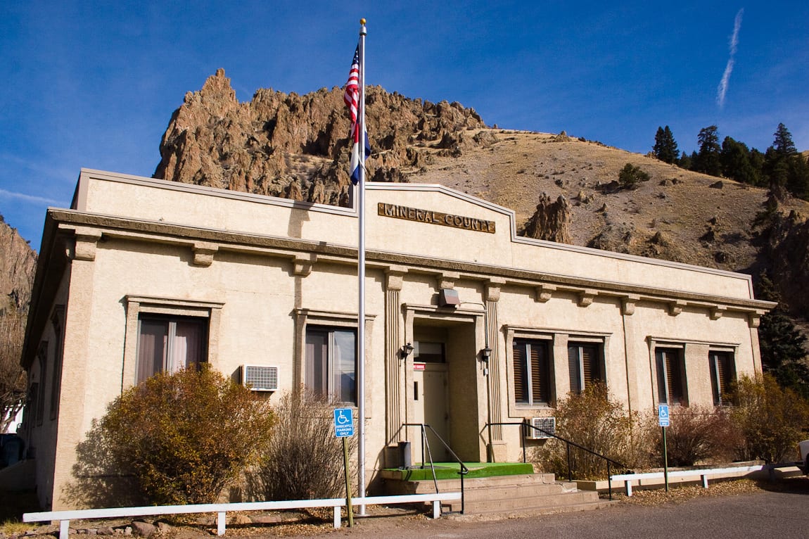 Mineral County Courthouse Creede Colorado